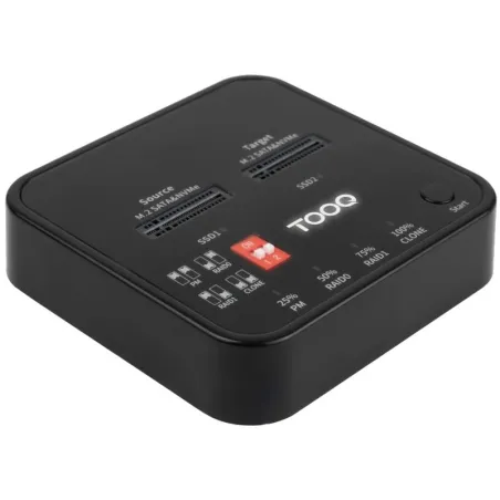 Tooq DockStation 2xSSD M.2NVMe PCIe USB-C3.2 Clone