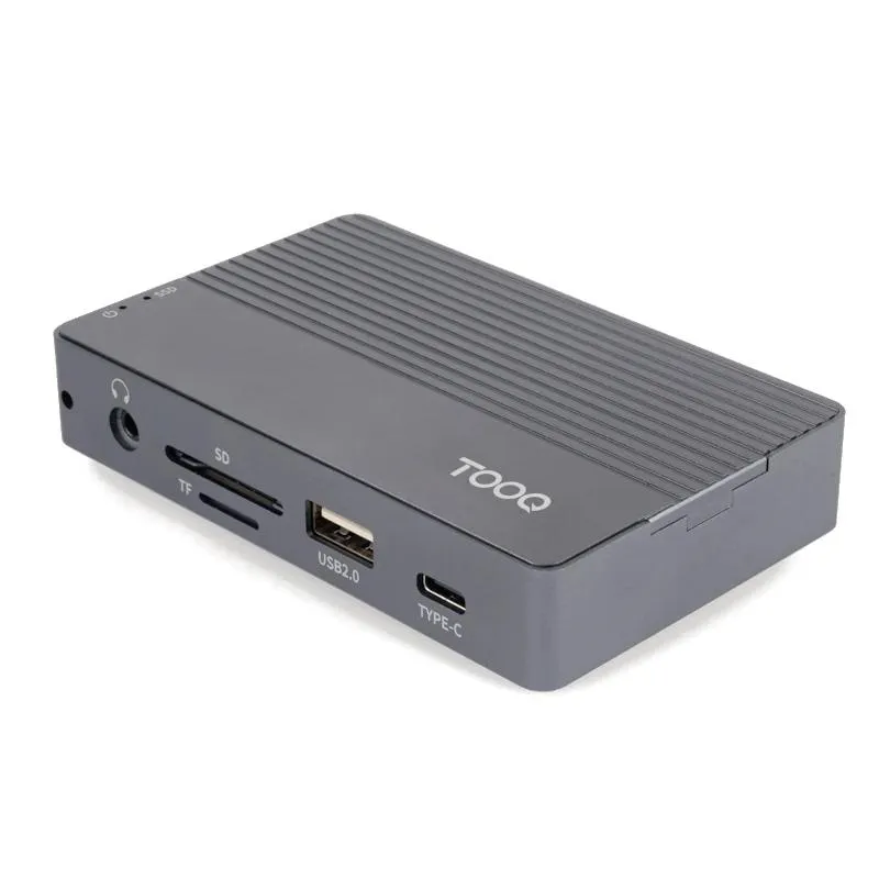 Tooq Caja Externa+HUB M.2 NGFF/NVMe USB3.2 Gen3 Tooq Caja Externa+HUB M.2 NGFF/NVMe USB3.2 Gen3