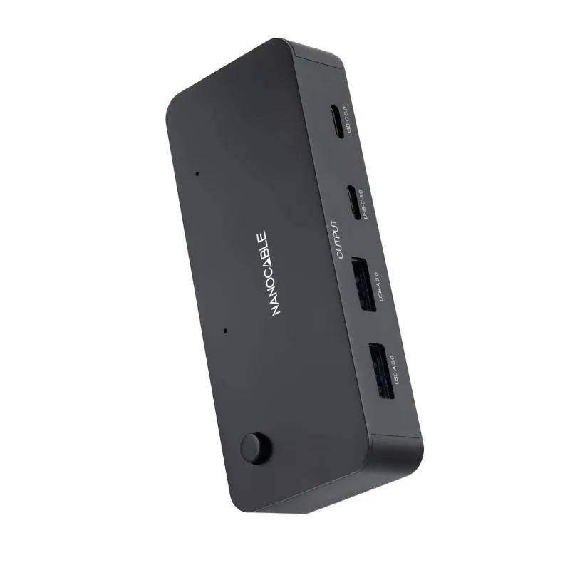 Nanocable Switch 2xUSB3.0+USB-C 5V A 2xUSB-A3.0 Nanocable Switch 2xUSB3.0+USB-C 5V A 2xUSB-A3.0
