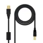 Nanocable Cable USB 2.0 Impresora Ferrita 3.0 M