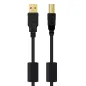 Nanocable Cable USB 2.0 Impresora Ferrita 3.0 M