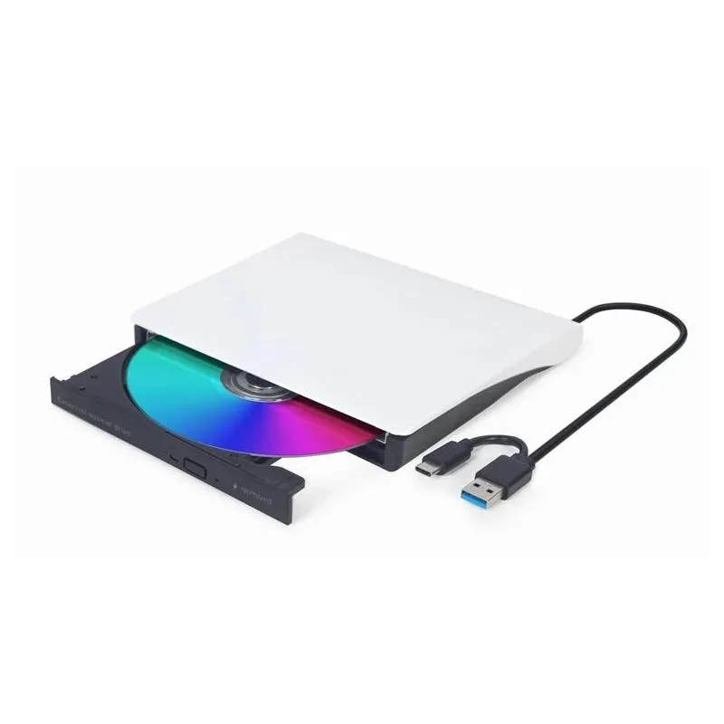 GEMBIRD Unidad de DVD USB externa Blanco GEMBIRD Unidad de DVD USB externa Blanco