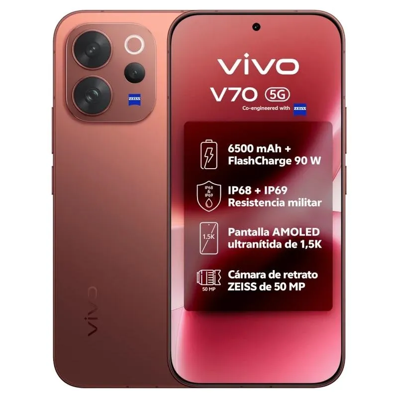 VIVO V70 5G 6.59" 8Gb 512Gb Brown VIVO V70 5G 6.59" 8Gb 512Gb Brown