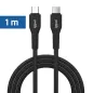 iggual Cable USB-C a tipo C 60W 3A 100 cm trenzado iggual Cable USB-C a tipo C 60W 3A 100 cm trenzado