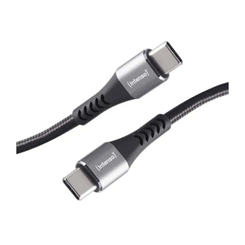 Intenso | Cable USB-CC 1.0m 60W Negro Intenso | Cable USB-CC 1.0m 60W Negro