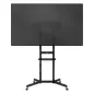 Tooq Soporte Suelo Ruedas "KEFRÉN" 37-70", Negro Tooq Soporte Suelo Ruedas "KEFRÉN" 37-70", Negro