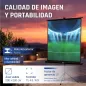 iggual Pantalla 112" 200x200 cm 1:1 trípode+bolsa