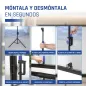 iggual Pantalla 112" 200x200 cm 1:1 trípode+bolsa