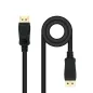 Nanocable Cable Displayport 1.4 DP/M-DP/M 0,5m Nanocable Cable Displayport 1.4 DP/M-DP/M 0,5m