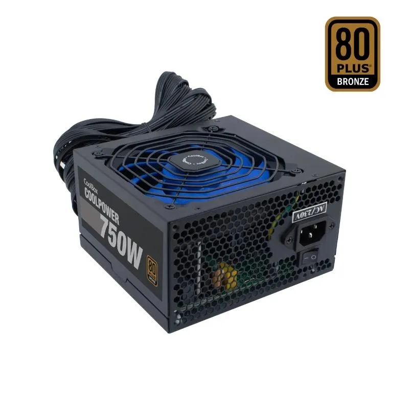 COOLBOX FUENTE ALIM. ATX COOLPOWER 750W 80+BRONZE COOLBOX FUENTE ALIM. ATX COOLPOWER 750W 80+BRONZE