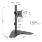 iggual SSM01 Soporte sobremesa 1 monitor 13"-32" iggual SSM01 Soporte sobremesa 1 monitor 13"-32"