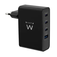 EWENT Cargador Gan Fast 100W 4 USB