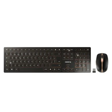 CHERRY Teclado+ratón combo Bluetooth-Inalámbrico