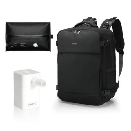 EWENT Mochila Viaje imperm. 24LCarga USB-A/C 16.1"