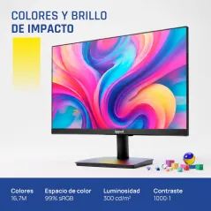 iggual Monitor 24" 120Hz 1ms MM VESA Mini PC