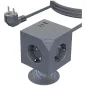 Coolbox CUBIK 3 Enchufes Cubo Magnético Carga USB Coolbox CUBIK 3 Enchufes Cubo Magnético Carga USB
