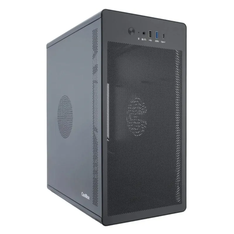 Coolbox Caja Matx M100 USB-C 3.2 G1 F.Metal S/Fte Coolbox Caja Matx M100 USB-C 3.2 G1 F.Metal S/Fte