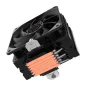 Coolbox Disipador CPU 6 Heatpipes 240W TDP Negro