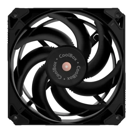 Coolbox Gaming Ventilador V12 PWM AUX 12Cm Negro
