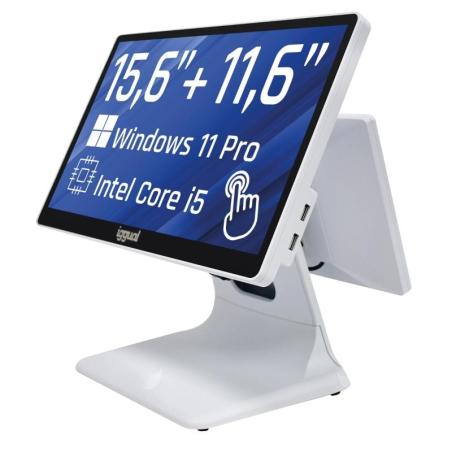 iggual TPV dual 15,6+11,6 i5 8350U 8+256G W11 Blan