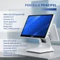 iggual TPV dual 15,6+11,6 i5 8350U 8+256G W11 Blan iggual TPV dual 15,6+11,6 i5 8350U 8+256G W11 Blan