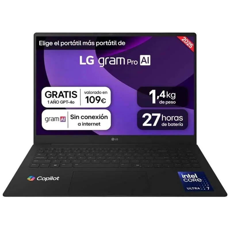 LG 16Z90TR-G.AP88B U7-255H 32GB 1TB 5050 W11P 16" LG 16Z90TR-G.AP88B U7-255H 32GB 1TB 5050 W11P 16"