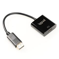 iggual Adaptador DisplayPort (M) a HDMI (H) 4K UHD