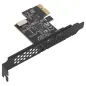 Gembird Tarjeta PCI-Express USB 3.2 GEN1 A-KEY Gembird Tarjeta PCI-Express USB 3.2 GEN1 A-KEY