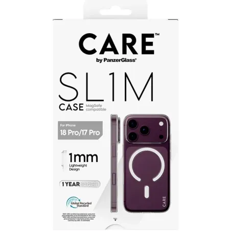 Care SL1M Case Transparent MagSafe iP 18Pro 17Pro