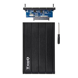 TooQ TQE-2530B caja HDD 2.5" SATA3 USB 3.0 Negra