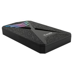 Tooq TQE-2550RGB Caja 2.5" USB 3.1Gen1 LED Colores