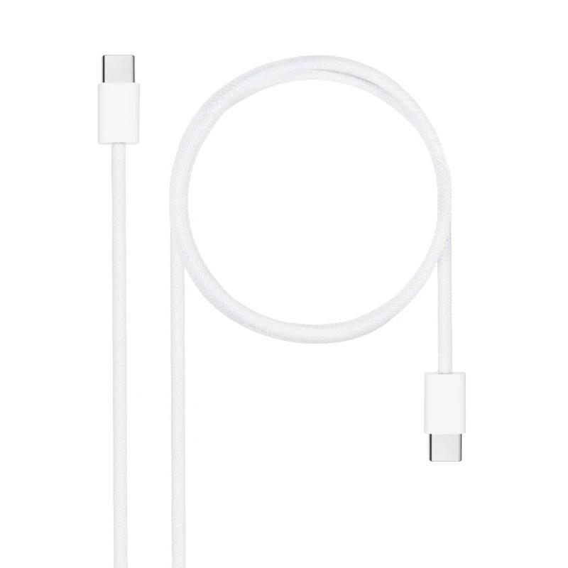 Nanocable Cable USB-C 2.0 60W USB-C/M-M, 1m