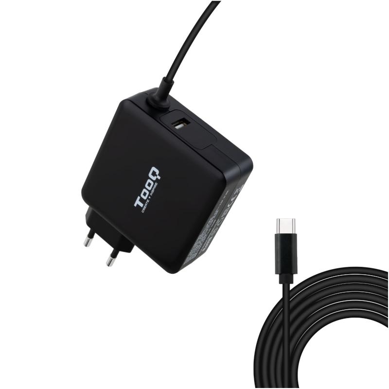 Tooq Cargador portátil conector USB-C 90W