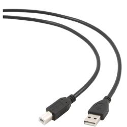 Gembird Cable USB 2.0 Tipo A/M-B/M 1.8 Mts Negro