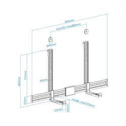 Tooq Soporte Barra Sonido para TV Multinstalación