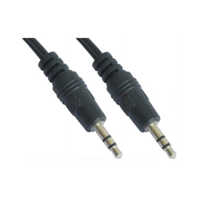 Nanocable Cable Audio, Jack 3.5/M-M, negro, 5 M