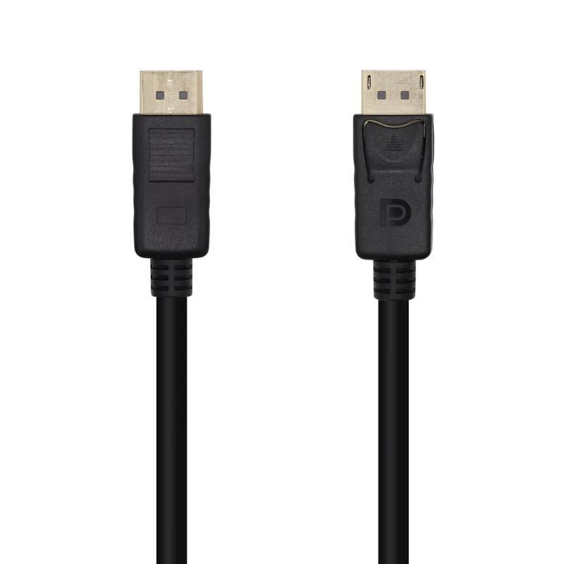 Aisens Cable DP V1.2 4K@60hz DP/M-DP/M negro 2.0m