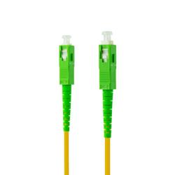 Nanocable Cable fibra SC/APC LSZH Amarillo 5m