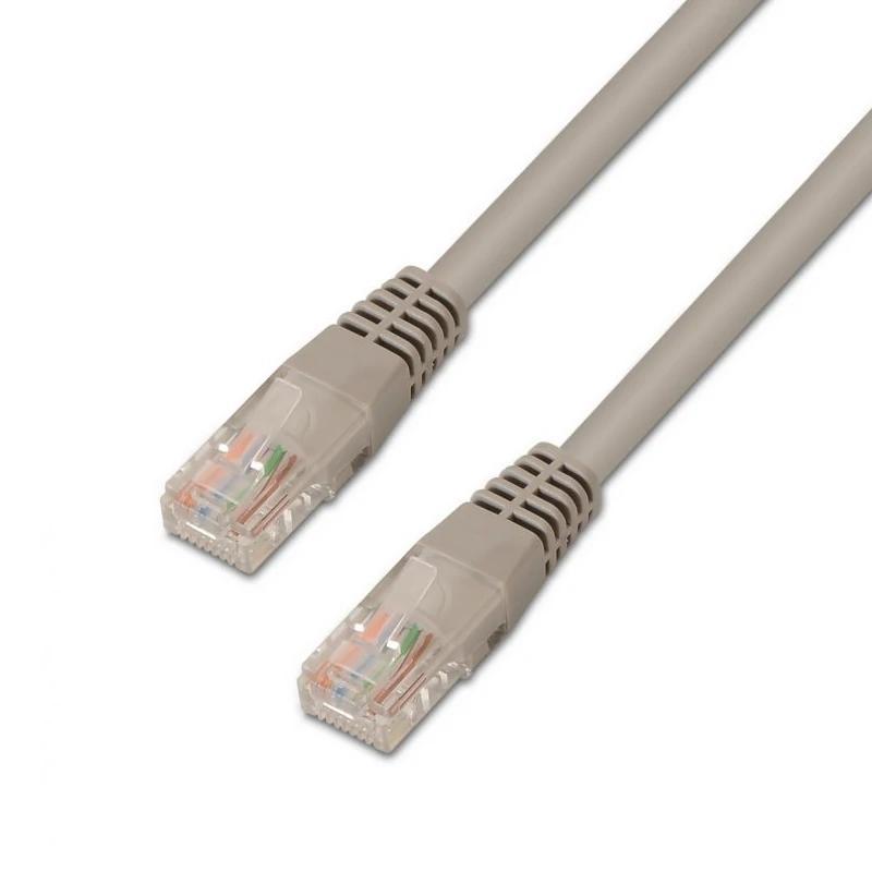 Aisens Latiguillo RJ45 CAT.6 UTP 50cm Gris Cobre