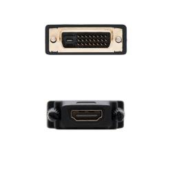 Nanocable Conversor DVI-D Macho/HDMI Hembra