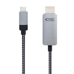 Nanocable Cable Conversor USB-C/M a HDMI/M 3 M