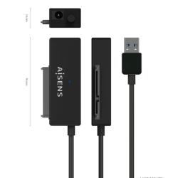 Aisens Adaptador SATA a USB-A 3.0 Discos 2.5/3.5