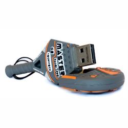 TECH ONE TECH Raqueta padel naranja 32 Gb USB 2.0