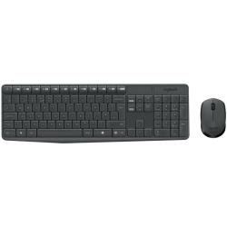 Logitech MK235 Teclado y ratón Inalámbrico Gris