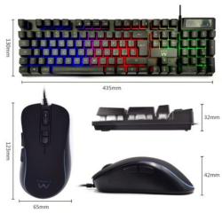 EWENT teclado+raton gaming PL3201 usb