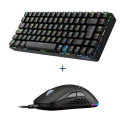 Hiditec Teclado GM1K switch red + Raton GX30 PRO