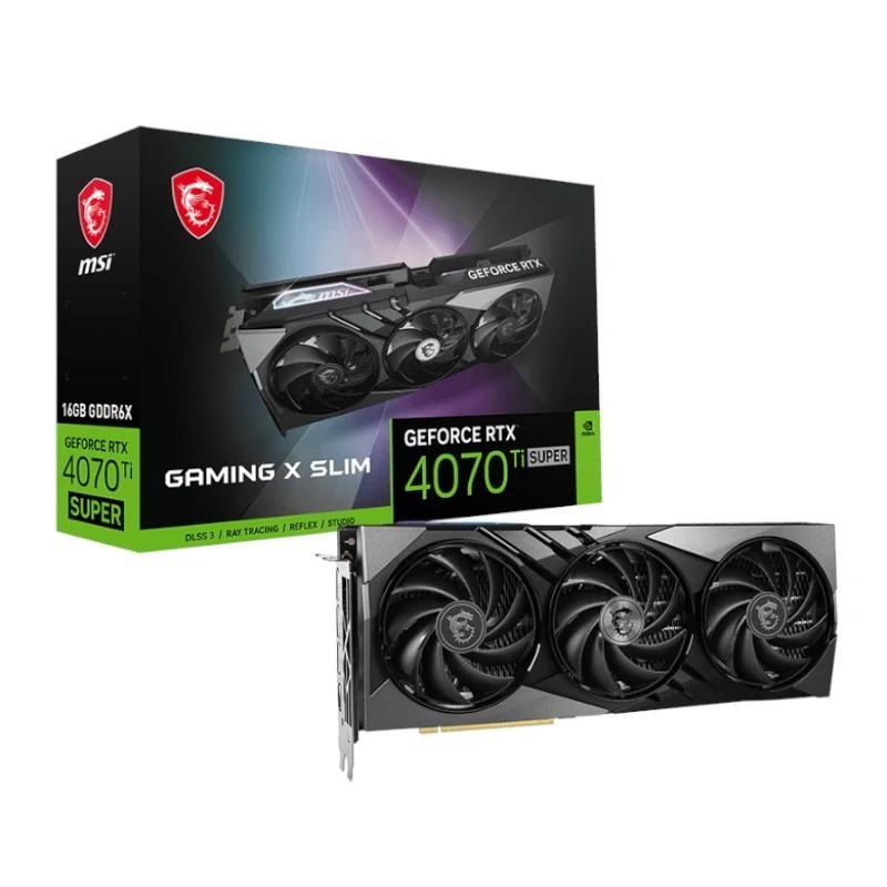 MSI VGA NVIDIA RTX 4070 Ti SUPER 16G GAMING X SLIM