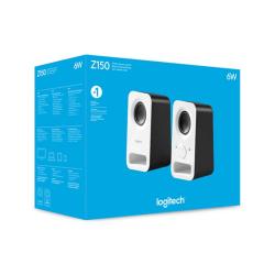 Logitech Altavoz 2.0 Z150 Blanco