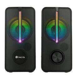 NGS Altavoces GAMING RGB 12W USB GSX-150