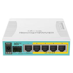 MikroTik RB960PGS hEX PoE Router 5xGB 1xSFP L4